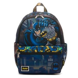 DC Comics Batman Dark Knight Nylon Backpack  Classic Comic Book Official
